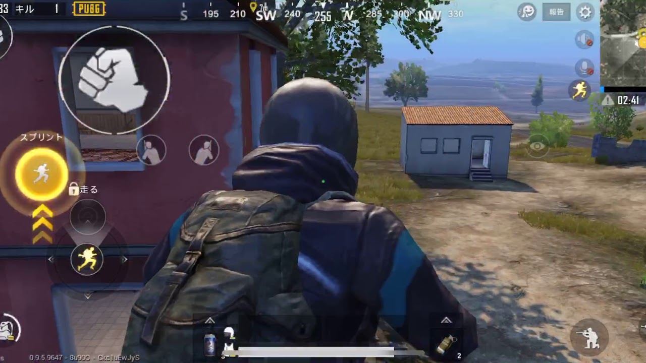 PUBGモバイル実況 近接とグロック18cのみ