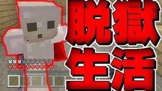 【マインクラフト】【WiiU】小学生ビターの 脱獄生活「ククク…懲罰房に入っとけ！」#4