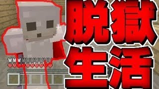 【マインクラフト】【WiiU】小学生ビターの 脱獄生活「ククク…懲罰房に入っとけ！」#4