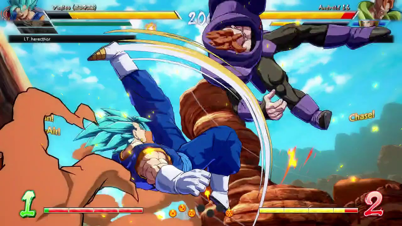 ドラゴンボール ファイターズ - このプレイヤーはGISHに気が狂うようにさせました、彼は彼の戦闘機の1つを殺す唯一のものです