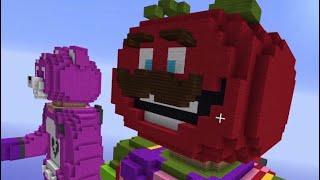 【マインクラフト】フォートナイトのマップを再現した配布ワールドがすごいんだがww【マイクラ実況】