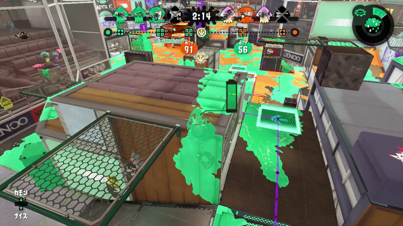 編集を諦めた没動画【スプラトゥーン２】