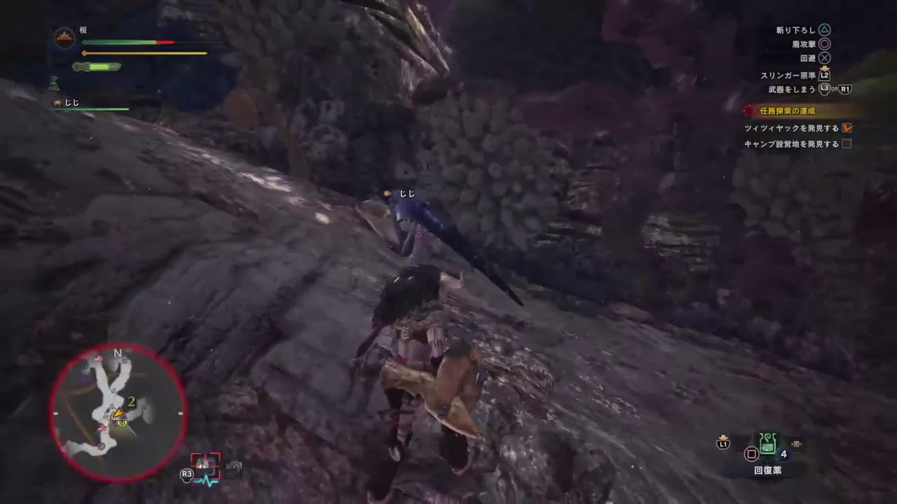 桜姉の今更モンスターハンターワールド　師匠と一緒