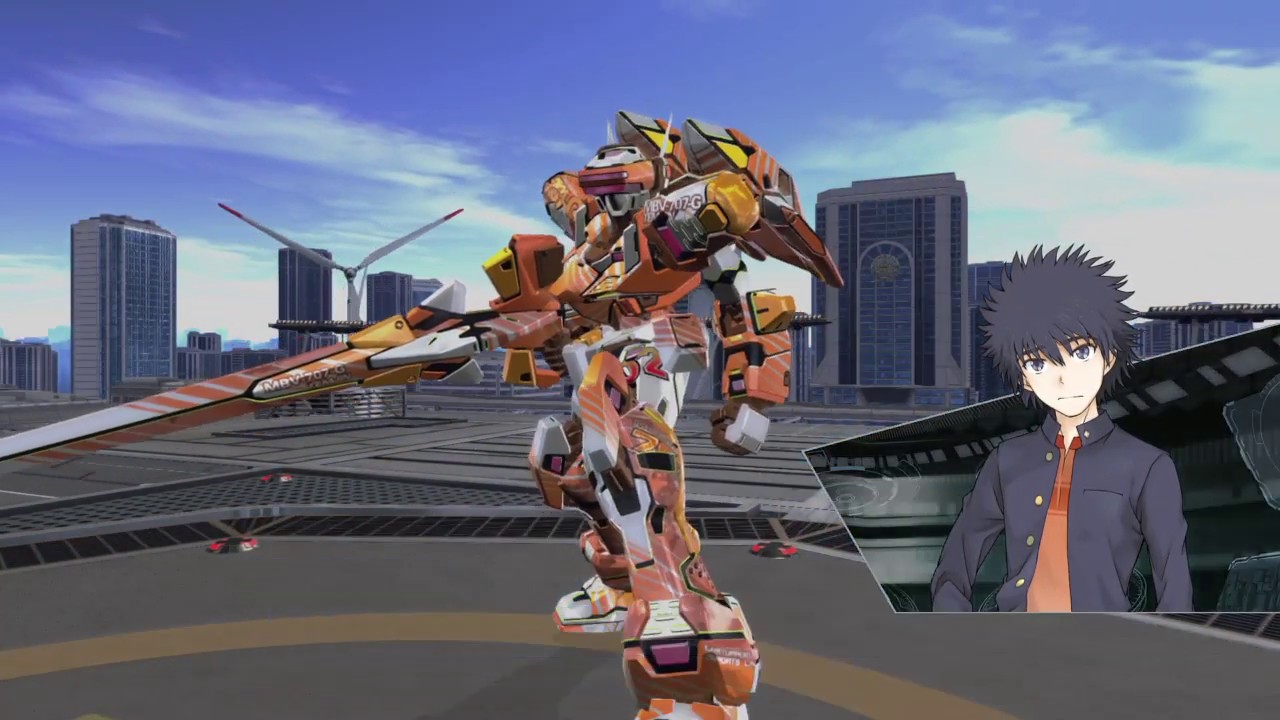 とある魔術の電脳戦機_20190102 エンジェラン vs テムジン