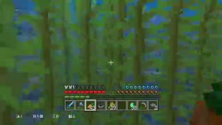 フレンドと雑談しながらマインクラフト