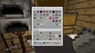 無言でPS4のマインクラフト(ワールドの名前：ふ)