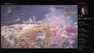 アリアがPS4からブロードキャスト＃モンスターハンターワールドのんびり
