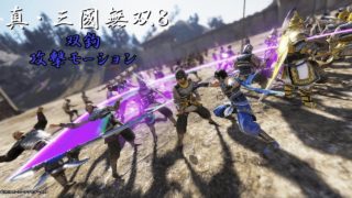 真・三國無双8 双鉤 攻撃モーション