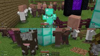 【マインクラフトゲーム実況】動物を増やして近くに冒険へ出発