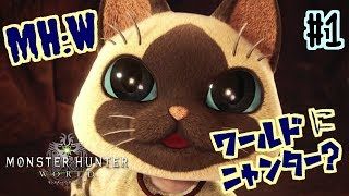 ムービーで見よう！ワールドにニャンター？１周年おめでとう！モンスターハンター：ワールド！Monster Hunter World