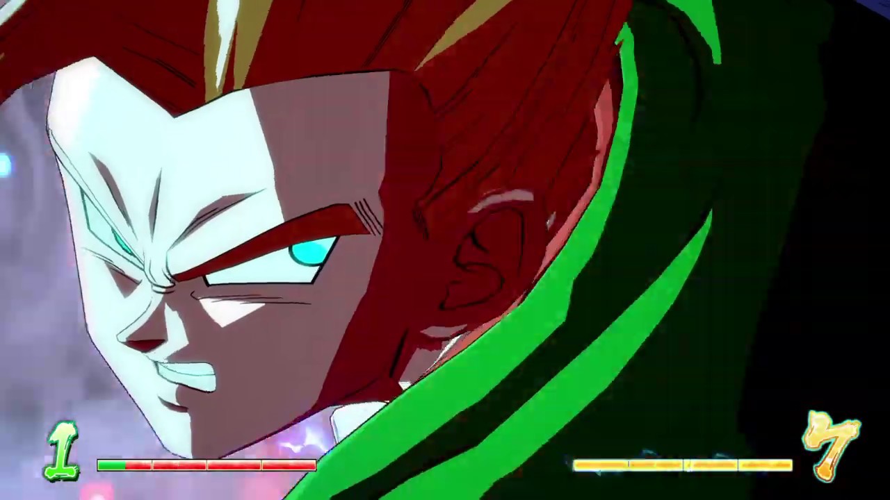 ドラゴンボール ファイターズ　世界１位超悟空VSアルティメット悟飯　親子３人かめはめ波コンボ　すごいレベルの試合