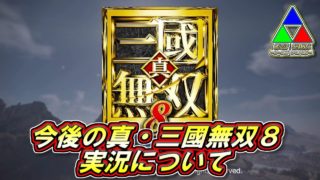 【お知らせ】今後の真・三國無双８実況について