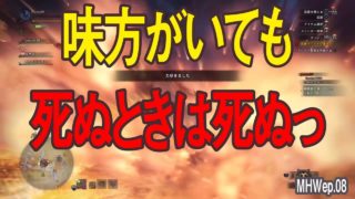 飛ぶのと炎吐くのはちょいとキツイ。 / モンスターハンターワールド ep.08