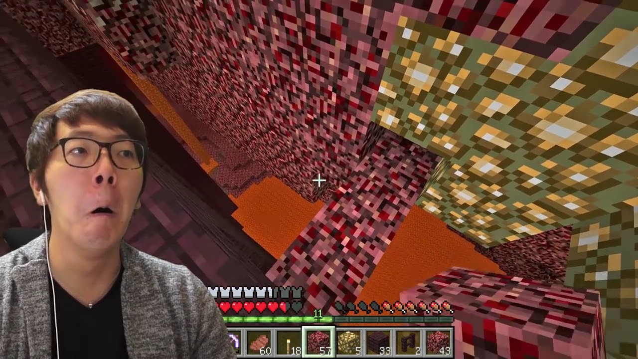 【マインクラフト】グロウストーン集め&新しく見つけた要塞探検！ 【ヒカキンのマイクラ実況 Part79】【ヒカクラ】