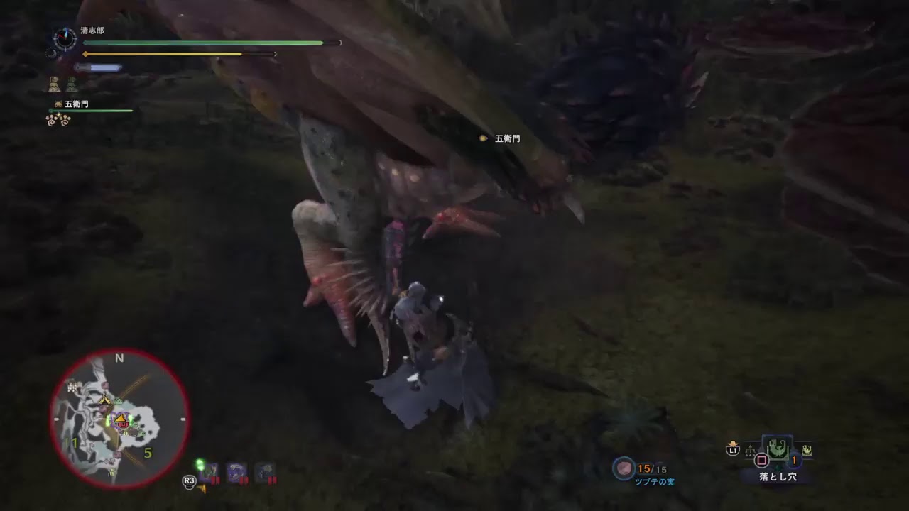 [ モンスターハンター：ワールド ] プケプケ・トビカガチ・リオレウス亜種