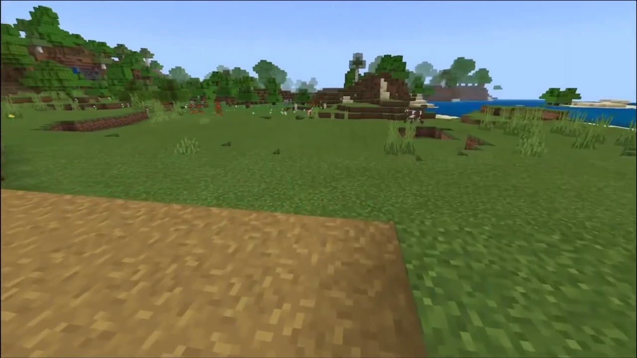 【マインクラフト】拠点から村まで❣️【ショートムービー】【Minecraft】