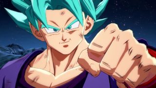 ドラゴンボール ファイターズ　世界１位悟空ブルー　無理やり回し蹴りコンボ