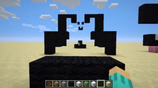 Minecraft 動くように見える絵作りました！【マインクラフト】