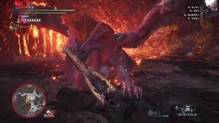 モンスターハンターワールド*皇金の盾斧・氷