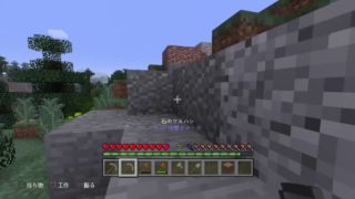【マインクラフト】PS4 初見歓迎　ちょっくら木の葉隠れ作ってみる　＃1