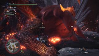 モンスターハンターワールド　VS歴戦王テオテスカトル失敗