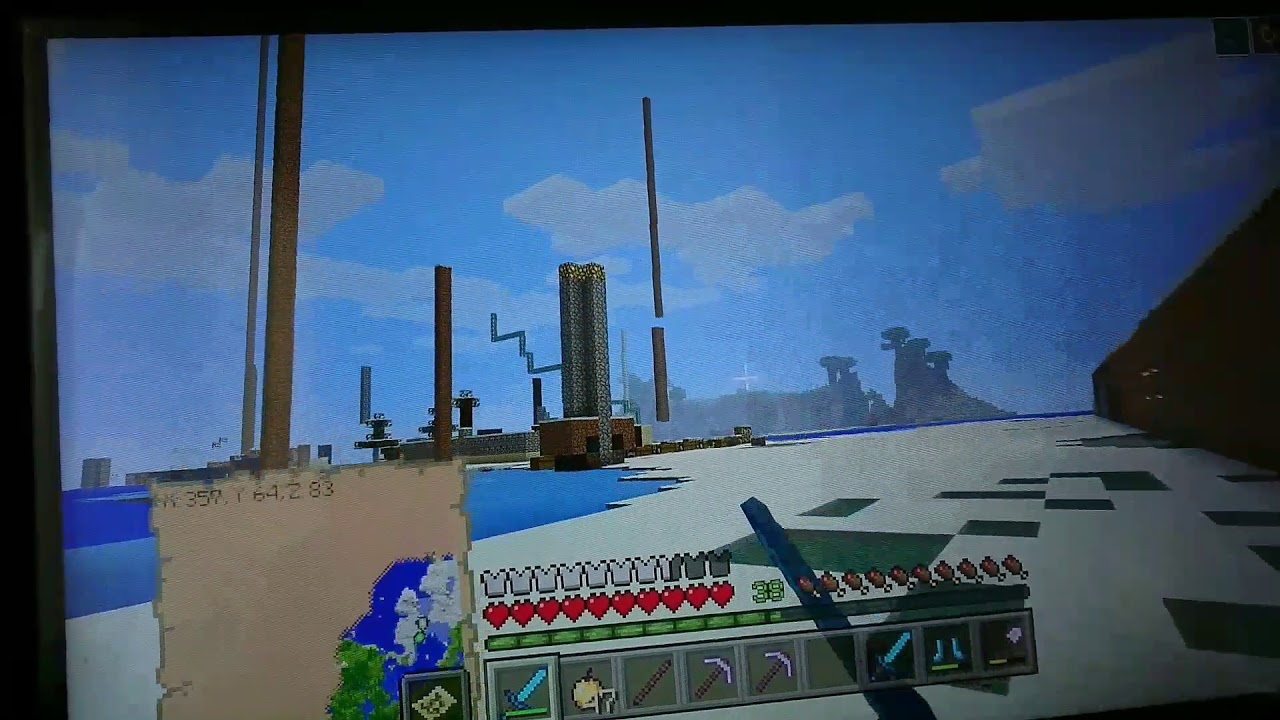 【マインクラフト】再編集！ゆうせりさんと遊んでみました