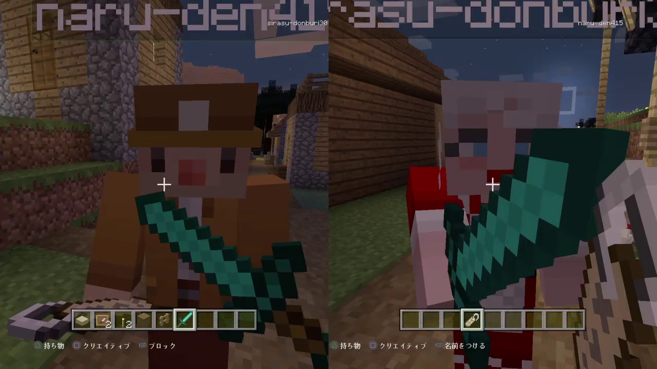 雑談クリエイティブ　マインクラフト