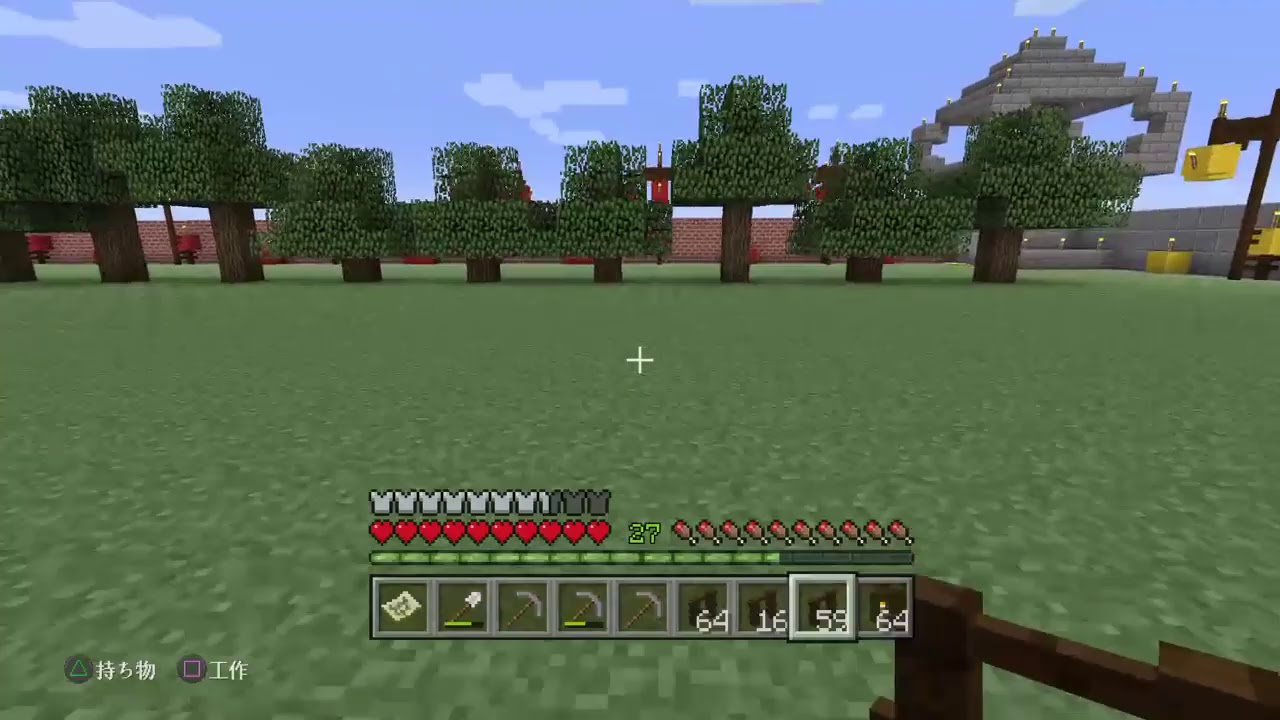 マインクラフト！！途中経過&作業！！