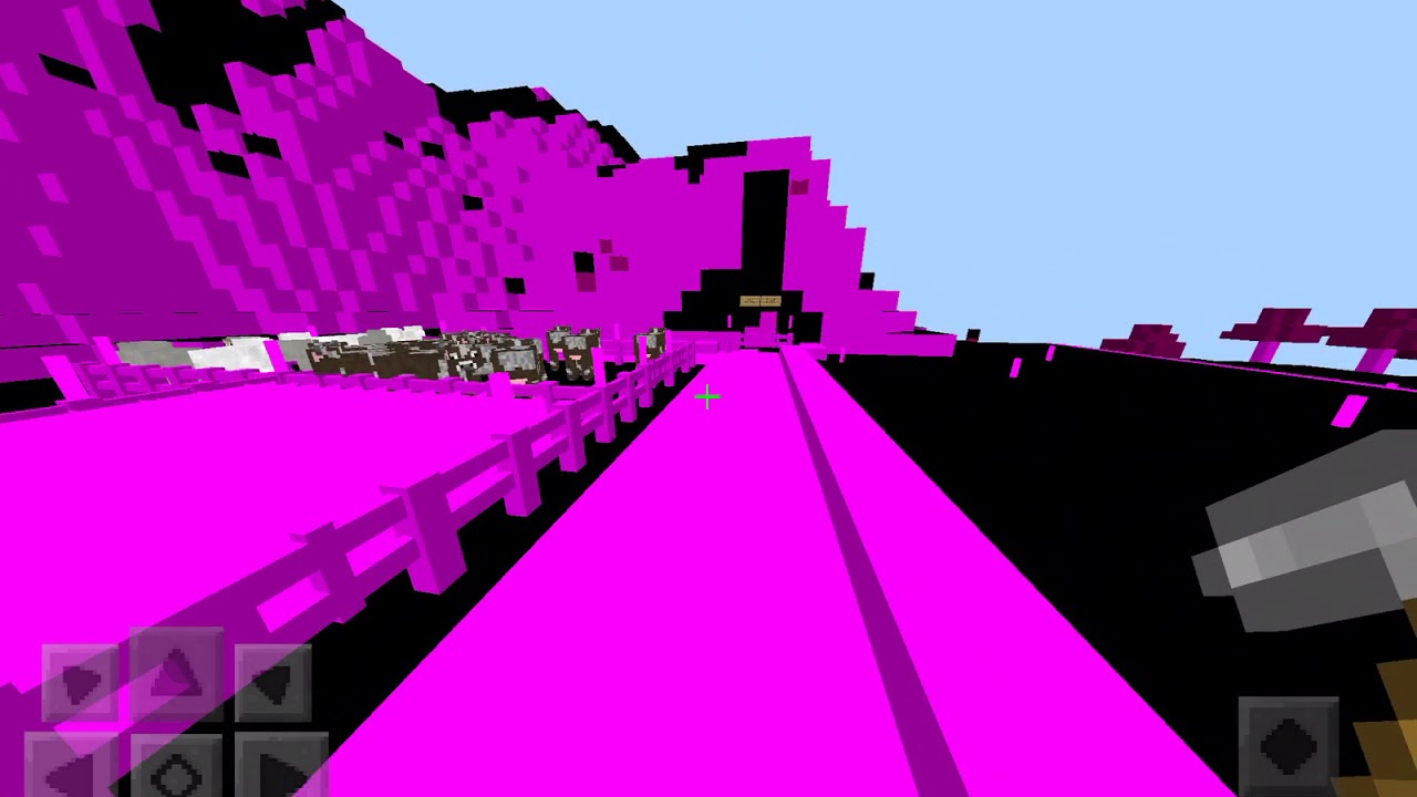 [マイクラ]マインクラフトのバグ！？色がBLACKPINKになっちゃったw