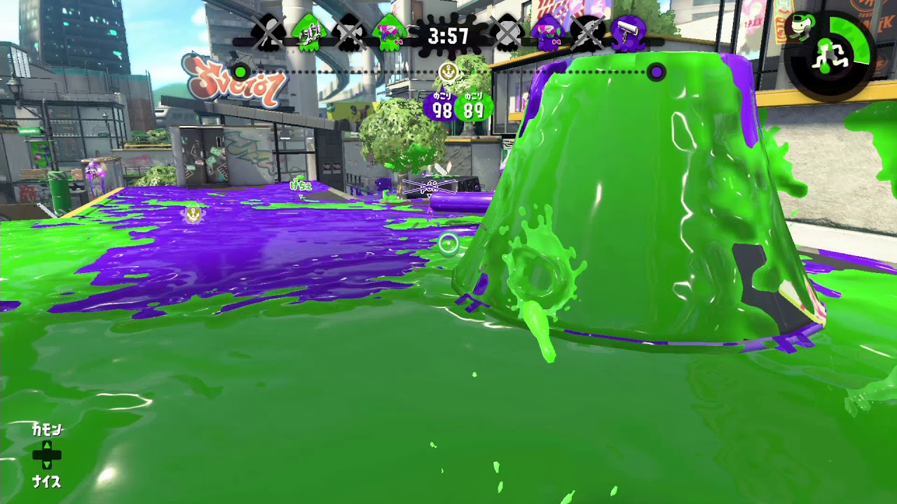 【Xバッテラホコ】ｼｬｯｼｬｯｼｬｯｼｬ【スプラトゥーン2】