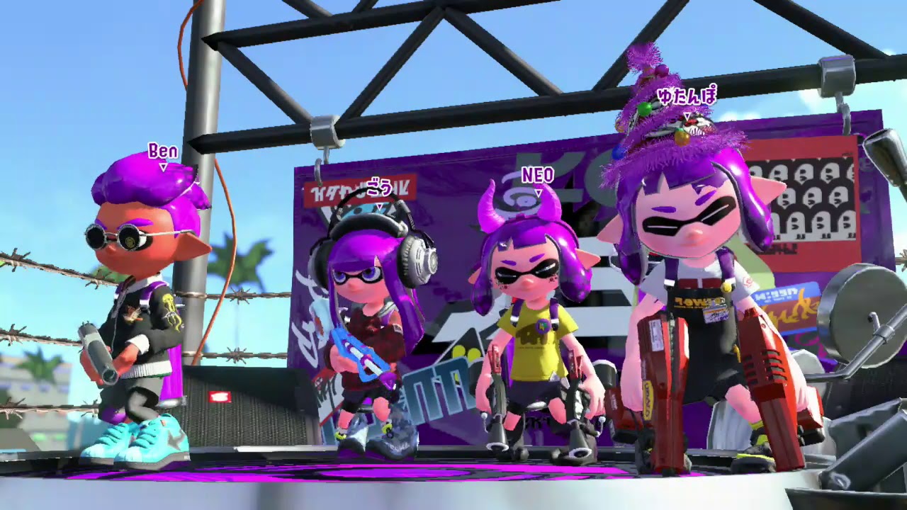 プライムで行く大王蛸を目指す戦いpart2 スプラトゥーン２