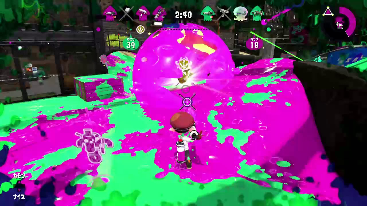 #ガチホコ #スプラトゥーン2 #NintendoSwitch #ノックアウト #カウントリード #Splatoon #任天堂