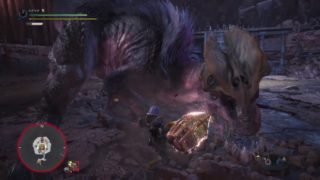 【MHW】特殊闘技場:蛮顎竜上位編 ハンマー 01'56