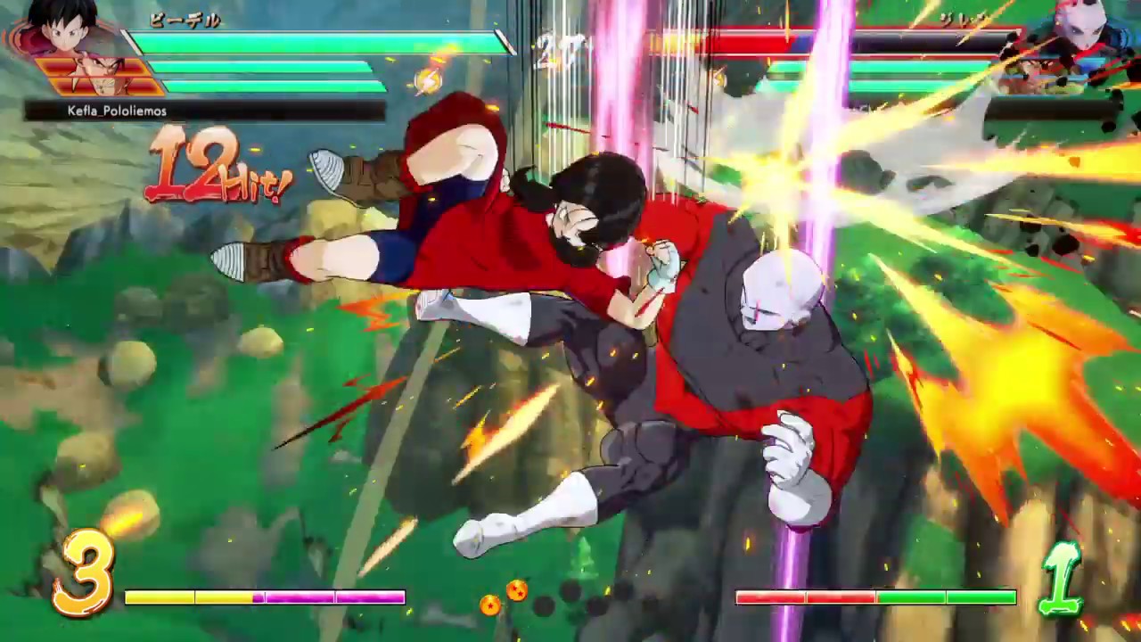 ドラゴンボール ファイターズ　ジレンVSビーデル＆W悟飯　ジレンの活躍が…