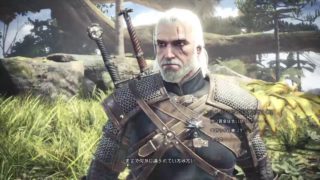 【M.H.W】 ウィッチャーと焼き魚とアステラ祭と？　第2回　モンスターハンターワールドより。