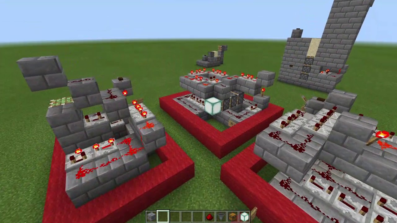 【マインクラフト】 2連,3連ピストン