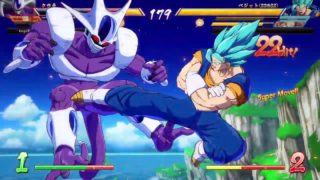 ドラゴンボール ファイターズ　最強悟空チームVSクウラ　悟空（黒髪）吹っ飛ばしループコンボ