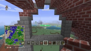 【マインクラフト】でっかいお城の建築！