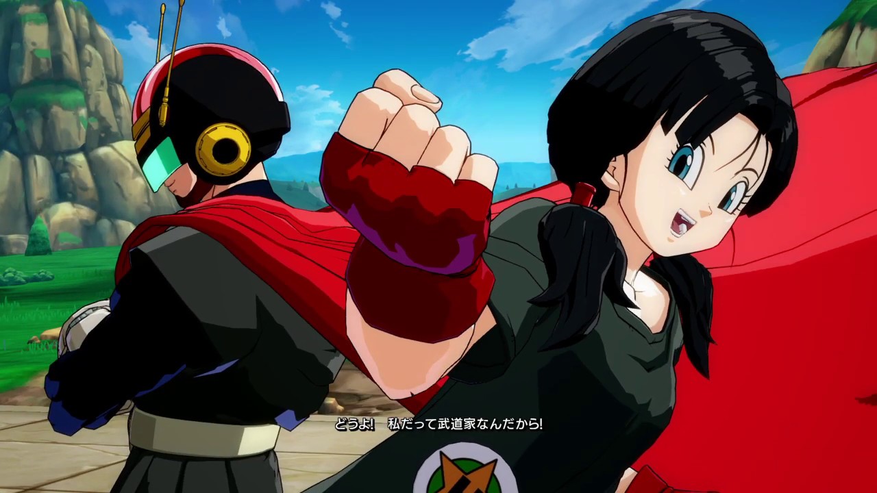 ドラゴンボール ファイターズ　ビーデルを守るグレートサイヤマン　ビーデル良キャラ