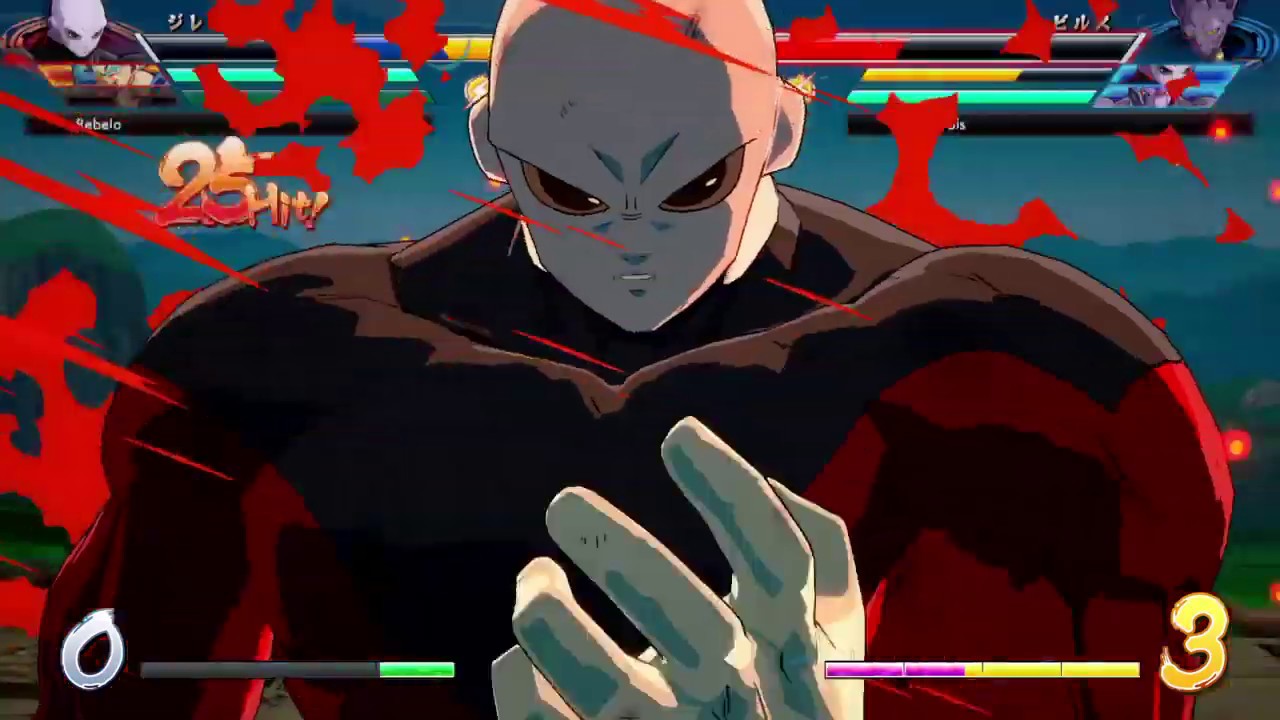 ドラゴンボール ファイターズ　世界１位ジレンVS破壊神チーム　ジレンのヤバい動き