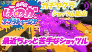 【ウデマエX】小5女子のゲーム実況　スプラトゥーン2　ガチヤグラ　ショッツル鉱山　ダイナモローラーテスラ