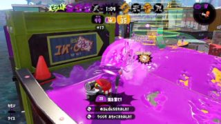 ダイナモローラーでスメーシーワールドガチエリア！【スプラトゥーン2】