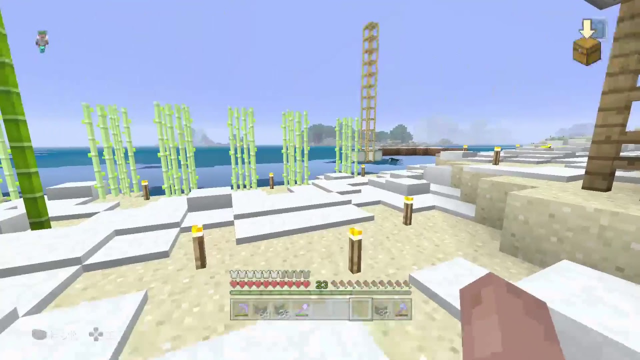 いずみのライブ「マインクラフトPS4」＠サバイバル建築　まったりながら見推奨ライブ　雪国編　昼マイクラ