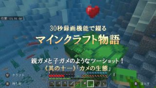 マインクラフト物語《其の十一》「カメの生態」【マイクラ統合版（Nintendo Switch）】【読む動画】
