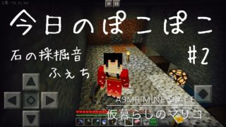 【ASMR  マインクラフト】 今日のぽこぽこ。#2【音フェチ Minecraft】