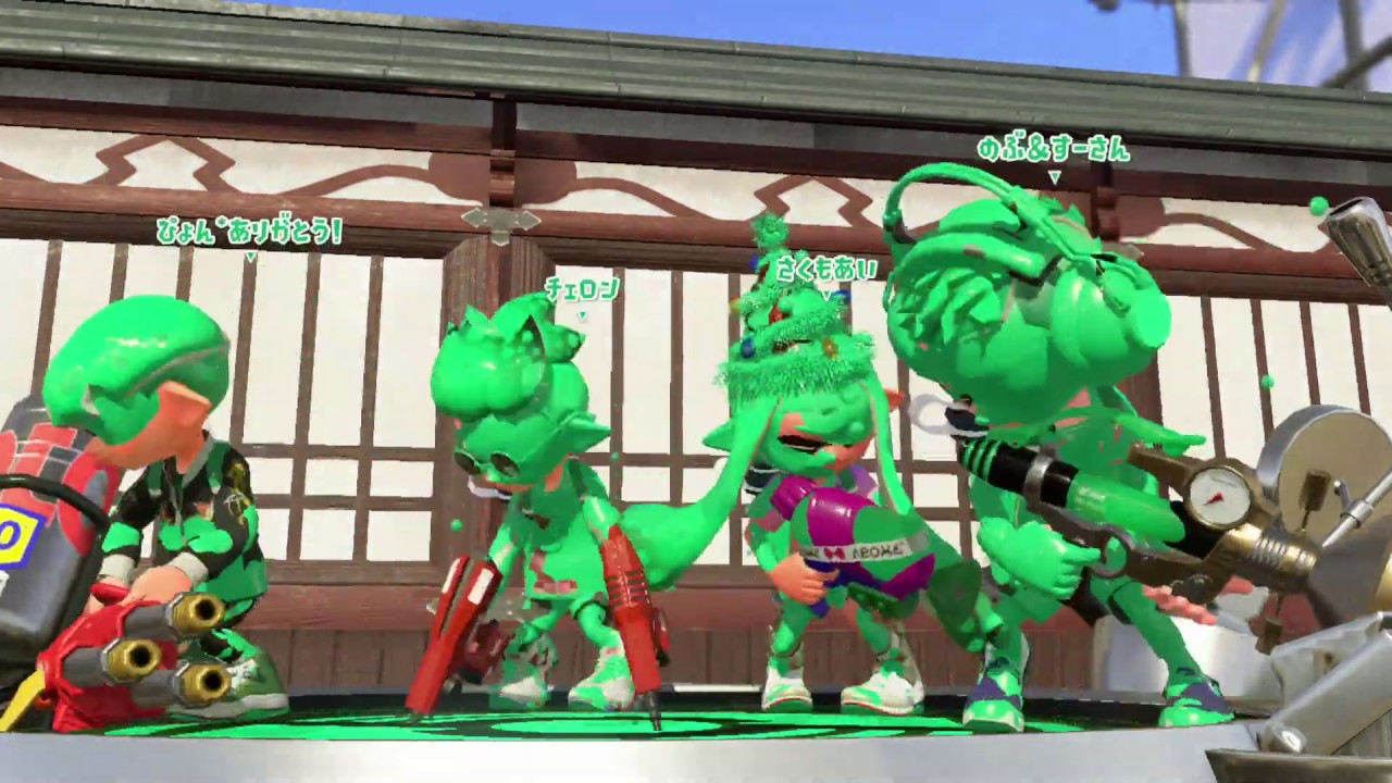 【スプラトゥーン２】　Aランク　ガチホコバトル　わたあめゲーム日和