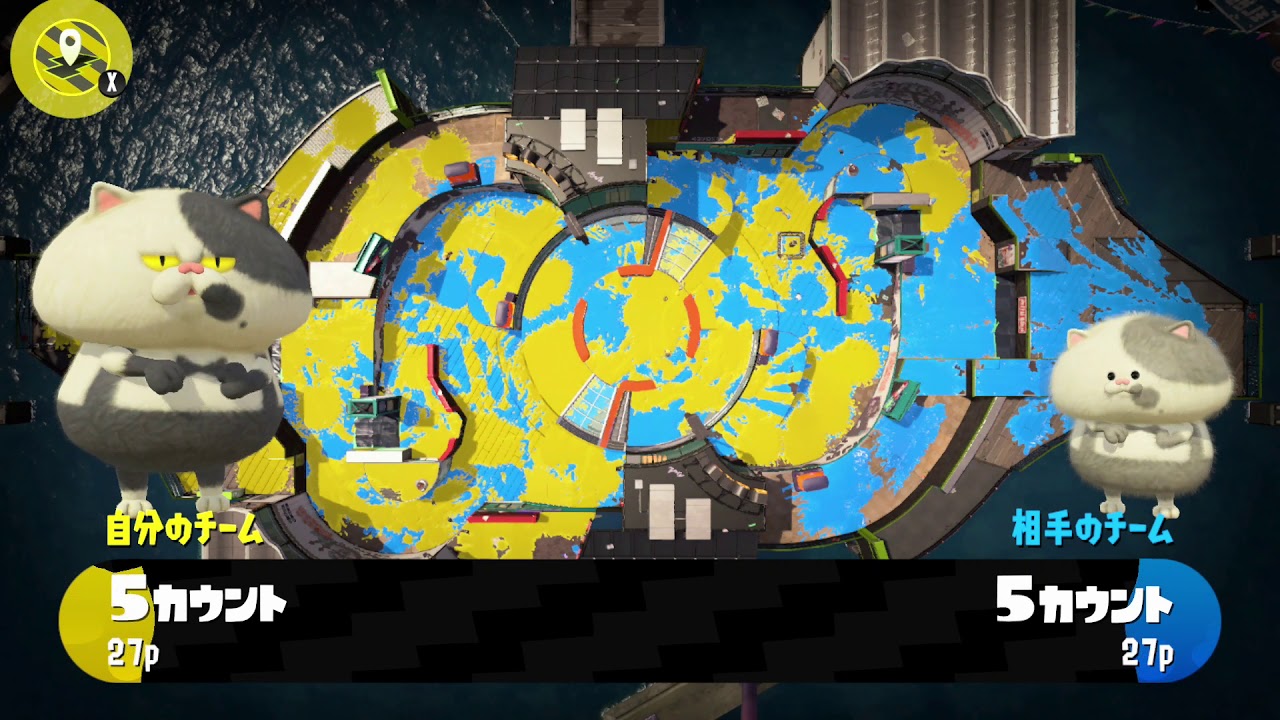 【スプラトゥーン2】普通にヤグラをやるだけの動画