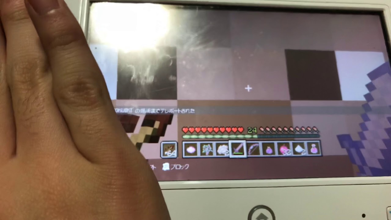 マインクラフト フレンドのワールドであそんでみた