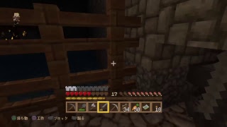MineCraft(マインクラフト)　♯５　花粉症で声を失った男。。。Pt３動画外で村の発見wゾンビトラップタワー作成します！