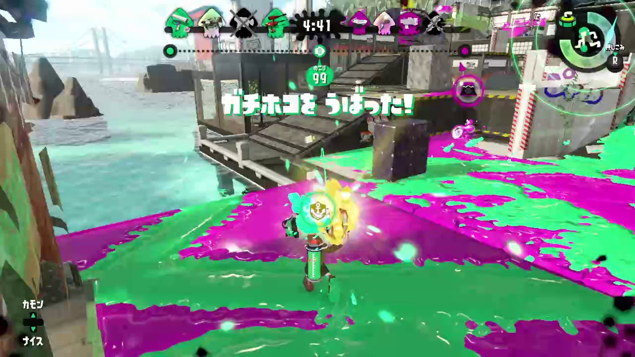 #ガチホコ #スプラトゥーン2 #NintendoSwitch #ノックアウト #カウントリード #Splatoon #任天堂